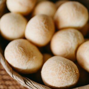 Pan de Queso de 50 g, presentados en empaque de 1 Kg